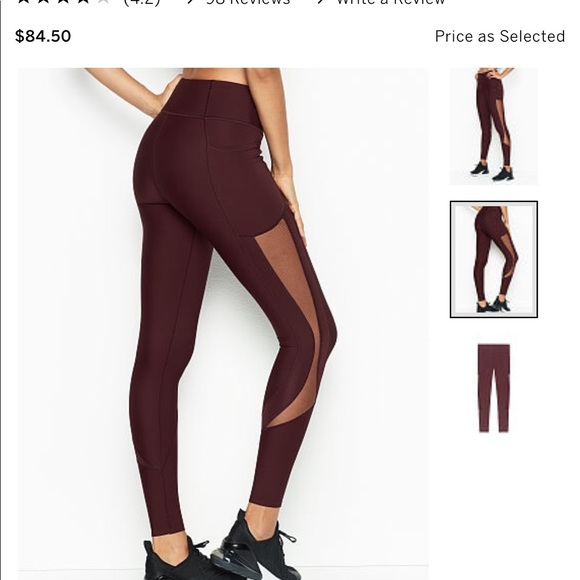 Victorias Secret Sport total knockout tights small - Picture 2 of 3